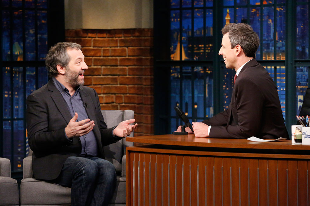 Judd Apatow, Late Night With Seth Meyers Judd Apatow, Late Night With Seth Meyers